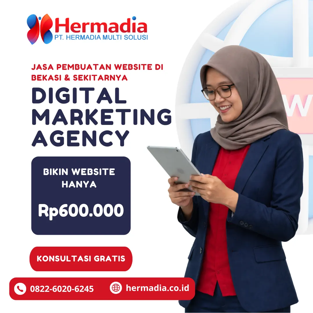 jasa pembuatan website bekasi dan sekitarnya